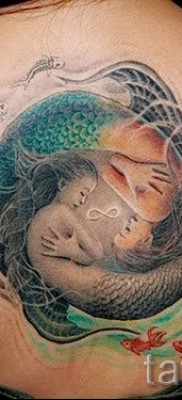Русалка тату значение для женщин Русалка тату значение для женщин