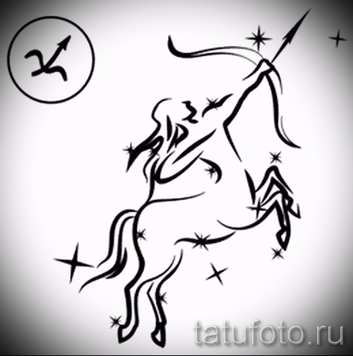 Тату стрельца эскизы картинки Тату стрельца эскизы картинки