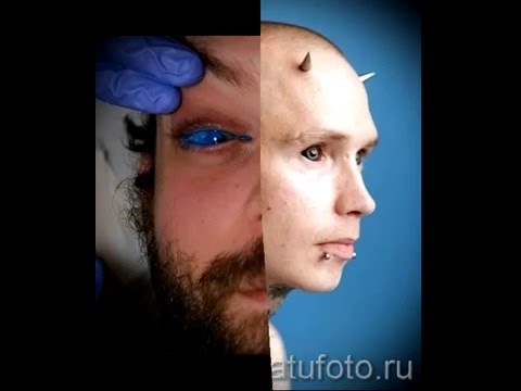 Тату на глазах фото готовых вариантов татуировок