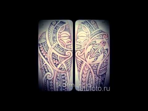 ТАТУ РУКАВА ЭСКИЗ картинки на видео