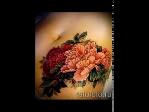 Значение тату пионы примеры татуировок на фото