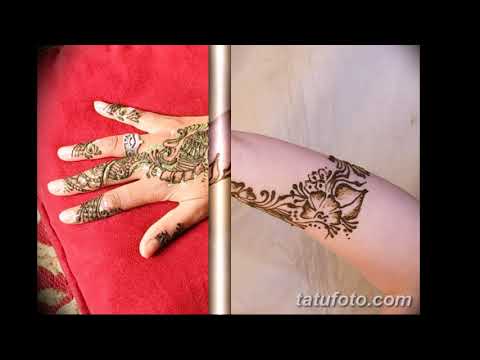 Мехенди на предплечье рисунки хной - примеры рисунков хной на фото