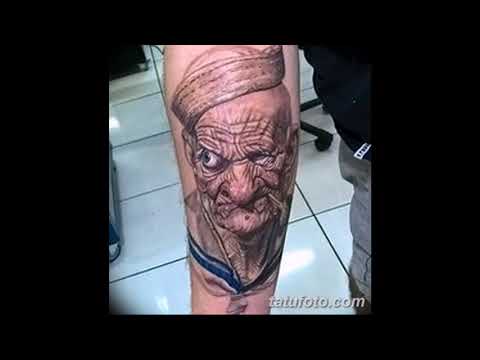 Значение тату моряк Папай - оригинальные рисунки татуировки на фото