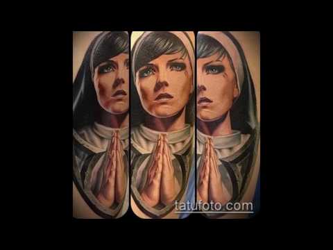 Значение тату «Монашка» - примеры крутых татуировок на фото (видео)