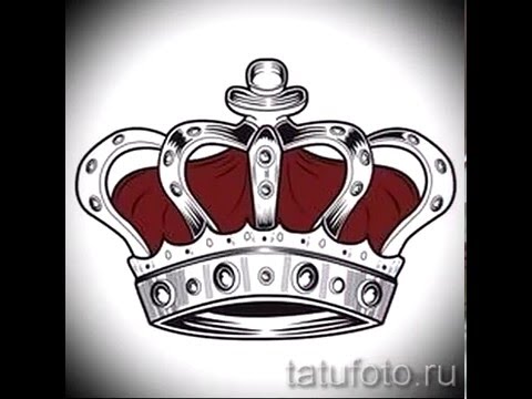 Эскизы тату корона классные варианты рисунков для татуировки