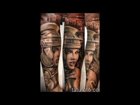 фото тату гладиатор - оригинальные рисунки татуировок