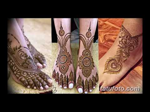 Мехенди на голени рисунки хной - коллекция фото рисунков
