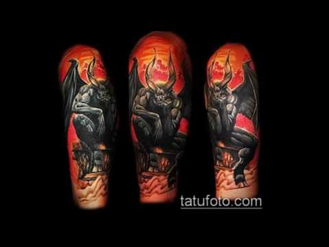 Значение тату черт - подборка классных татуировок на фото (devil tattoo) (видео)