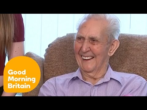 104-Year-Old Jack The Lad Prepares To Get His First Ever Tattoo | Good Morning Britain