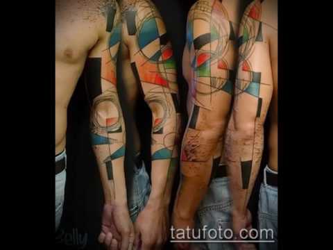 Значение тату абстракция - примеры татуировок на фото (tattoo abstraction) (видео)