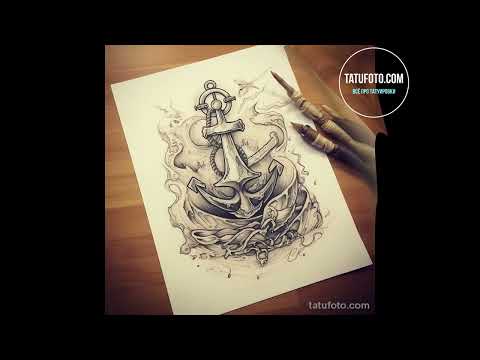 ТОП-10 Эскизов Татуировок с Якорем: Вдохновение от Tatufoto.com