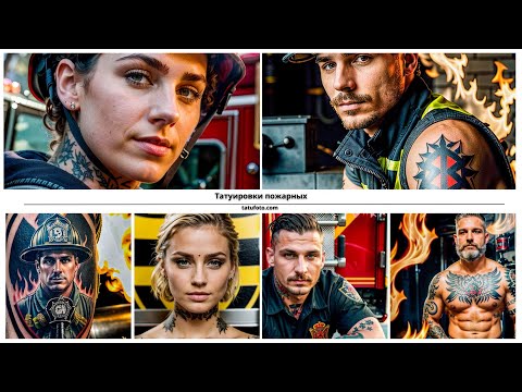 Татуировки пожарных: символы мужества и преданности профессии 🔥
