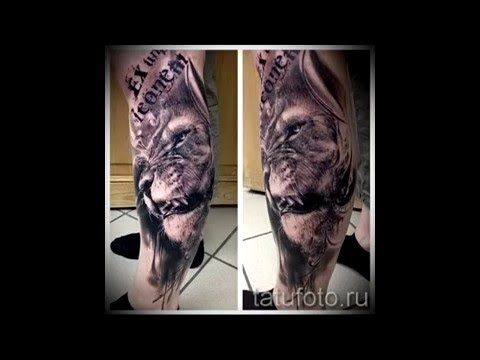Тату на икре фото примеры лучших готовых татуировок