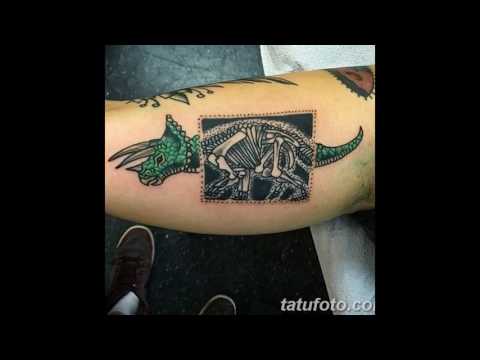 Значение тату динозавр - примеры рисунков татуировки на фото