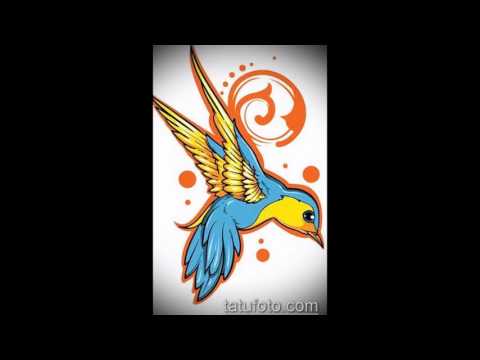 эскиз тату воробей - информация и рисунки для тату
