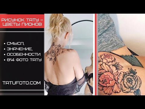 Рисунок тату – цветы пионов: факты и информация про особенности + 800 фото тату пионы tatufoto.com