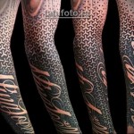 blackwork tattoo фото