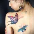 Значение татуировки бабочка 2