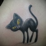 Значение татуировки кошка 8