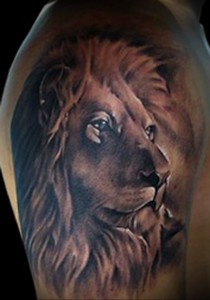 Значение татуировки лев 4
