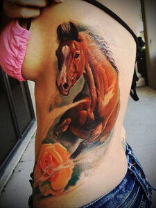 Значение татуировки лошадь 10
