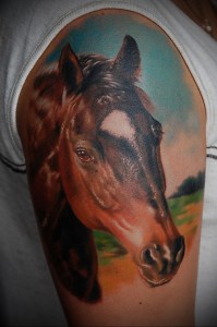 Значение татуировки лошадь 9