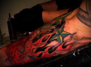 Значение татуировки огонь 2