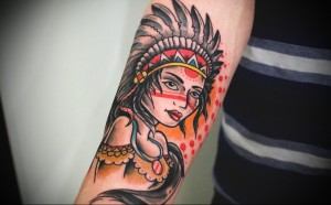 Значение татуировки с изображением девушки 1
