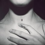 маленький ключик - татуировка на пальце женская (тату, tattoo)
