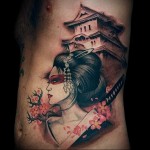 Best Japanese Geisha Tattoo