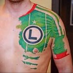 тату часть футбольной формы - мужская татуировка на плече