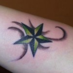 Значение татуировки звезда5