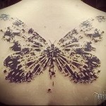 татуировки для девушек бабочки