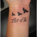 tattoo lettering for girls