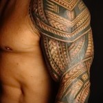 tattoo sleeve Polynesia