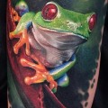 Значение татуировки лягушка 4