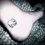 Значение татуировки слон 3