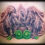 Значение татуировки слон 5