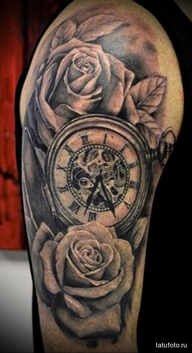 Значението на татуировката с часовник, значението, снимката