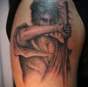 что значит татуировка с самураем фото
