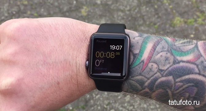 Apple Watch плохо работают из-за тату на руке