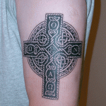 кельтский крест фото тату 2