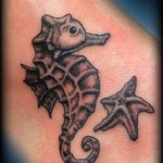 tattoo seahorse 1