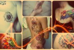 Что значит ромашка в татуировке — примеры на фото