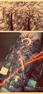 Что значит тату с архангелом Михаилом — примеры готовых тату на фото