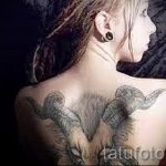 Capricorn tattoos for girls - Photo example of 18122015№ 1