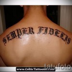 Celtic Tattoo Briefe - Tattoo Bilder von fertig - 20122015 Nummer 1