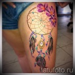 Dreamcatcher tattoo color - Photo example of the number 11122014 3