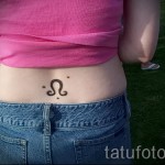 Libra tattoos for girls - Photo example of the number 13122015 1