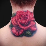 Rose Tattoo Realismus - Picture-Option aus dem Nummer 15122015 1